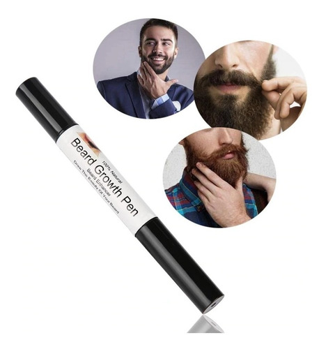 Pluma Aceite Para Crecimiento De Barba Y Bigote 