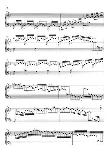 J.s. Bach: Fantasies, Preludes And Fugues For Piano (urtext)