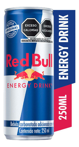 Caja Red Bull Con 24 Latas De 250 Ml