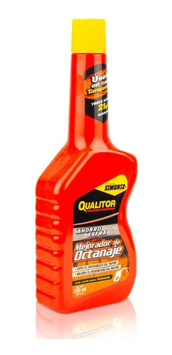 Aditivo Gasolina Mejorador Octanaje Qualitor Simoniz 250ml