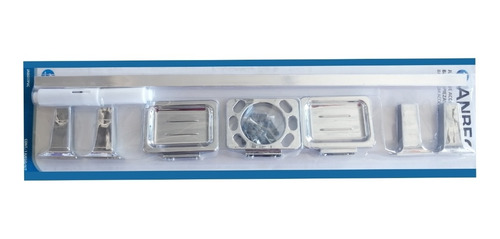Juego De Accesorios Baño Wc Económico (4 Pz)