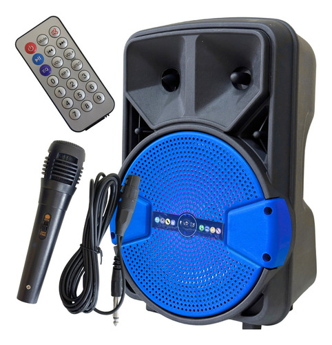Caixinha De Som Bluetooth 5.0 Potente 2000w Estéreo Audio Hd Cor Preto-sortido 5v