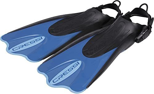 Cressi Adulto Aletas Cortas Regulables - Snorkel Versátil Ta