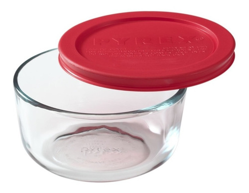 Fuente Contenedor Vidrio Pyrex Pirex Redondo 500ml Silmar