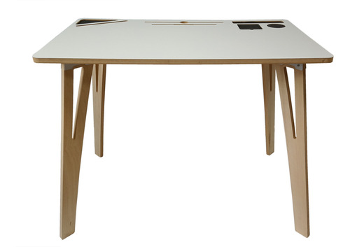 Imagen 2 de 5 de Escritorio Nórdico Rd Royal Design Estilo Escandinavo De Madera Mesa Pc Oficina Blanco