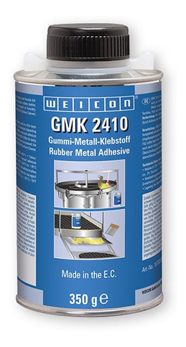 Adhesivo Para Goma Metal Tarro 350 Grs Gmk 2410 Weicon