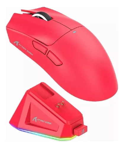 Attack Shark X11 Ratón Inalámbrico Para Juegos Con Base Rgb