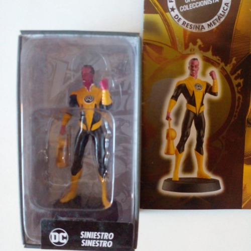 Revista + Figura Coleccionable Dc Comics. Siniestro.