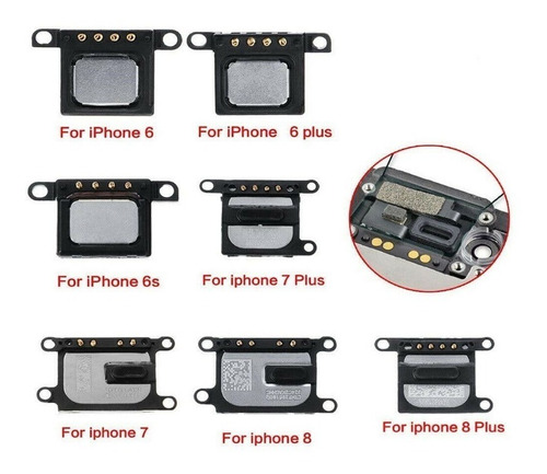 Parlante Auricular Apple iPhone 5 - iPhone 6 - iPhone 7