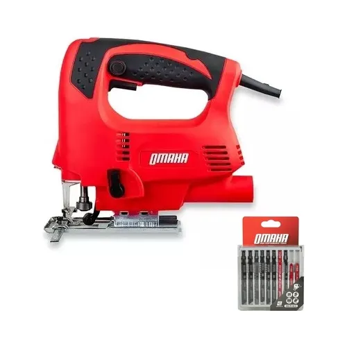 comprar Sierra Caladora 450w Omaha Vel Variable + 10 Hojas De Calar