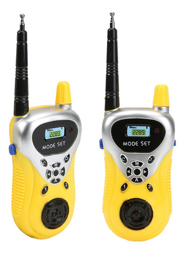 2x 1206 Kids Remote Interaction Miniatura Walkie Talkie Toy 