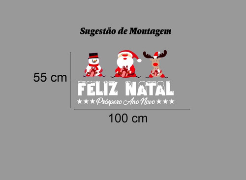 Adesivo Para Vitrine Loja Feliz Natal Feliz Ano Novo | Parcelamento sem juros Adesivo Para Vitrine Loja Feliz Natal Feliz Ano Novo | Parcelamento sem juros