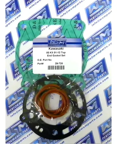 Kit Joints De Fourche Showe Pour Kawasaki KX 85 (2001-2016) - Joints Huile & Poussière - Neuf