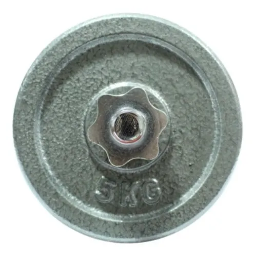 Disco De 5 Kg Para Pesas par 10kg Total Biogymstore Cuotas