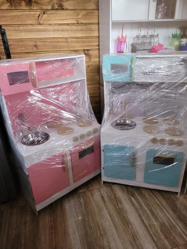 Imagen 6 de 10 de Cocina Cocinita Infantil Madera Emily Creaciones