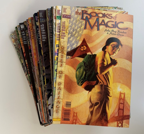 Hq The Books Of Magic - Num 26 A 75 + Extras (inglês) 