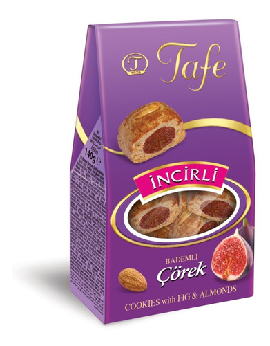 Galletas Arabes Rellenas Con Higo Turco 140 Gr