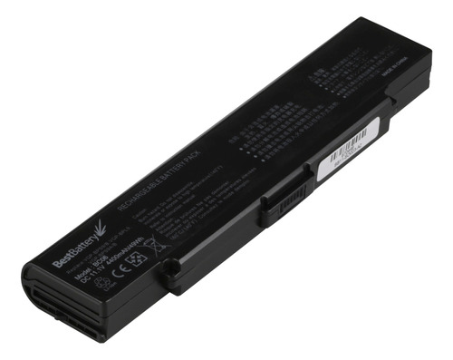 Bateria Para Notebook Sony Vaio Vgn-nr160e/t - 6 Celulas, At