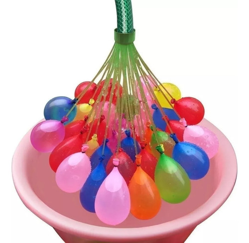 555 Globos Para Agua Mágicos Fiesta Acuatica Diversión 5pack