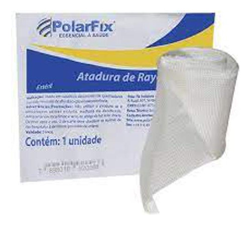 Kit 5 Pacotes De Atadura De Rayon 7,5cmx5m Estéril Polarfix