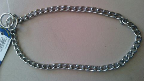 Collar Aleman Plano 45cm X 2mm Acero Cromado Herm Sprenger