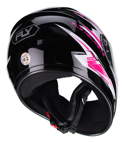 Casco Moto Integral Fly F9 Trace Visor Simple