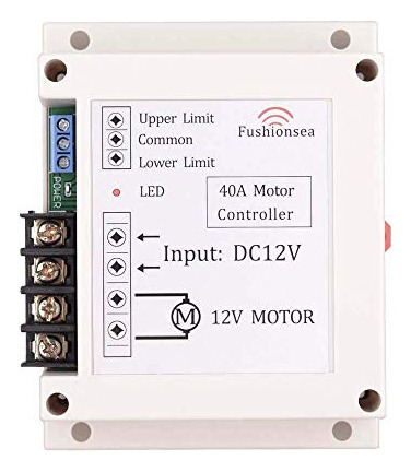 Dc 12v 40a Interruptor De Control Remoto Del Motor 2ch Inter