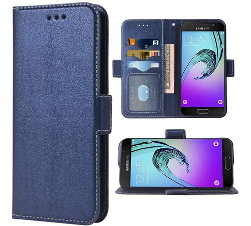 Funda Para Samsung Galaxy A5 2016, Azul/billetera