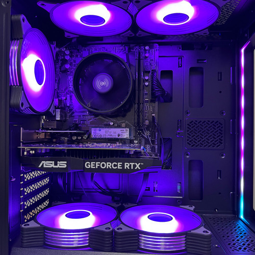 Pc Gamer Intel I3 14100f 4-core + 16gb Ddr5 + Rtx 3060 12gb
