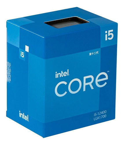 Procesador Intel I5 12400 10ma Gen