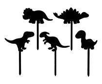 Comprar Cake Topper Adorno Mini - Cup Cake - Dinosaurios X 5 Unidad