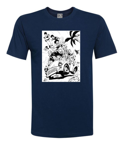 Polera Estampada Dtf - Dragon Ball Z- 100% Algodon - 246