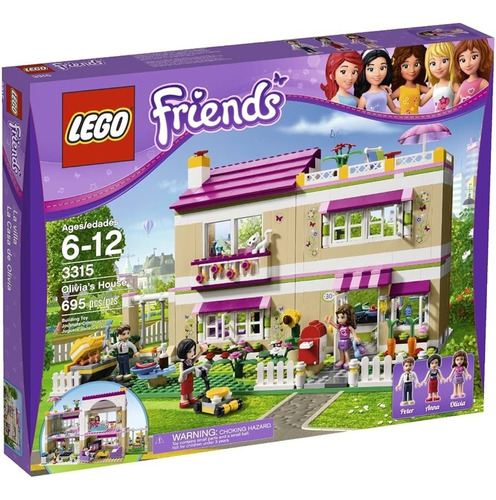 Lego Friends La Casa De Olivia 695 Pzas Original