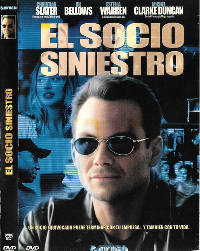 El Socio Siniestro Dvd Christian Slater Michael Clarke Dunca