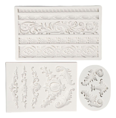 Alta Calidad Molde De Silicona Para Estampado De 1/3 Piezas