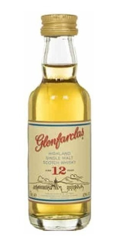 Whisky Glenfarclas 12 Años Miniatura Todos Los Dias Lanús