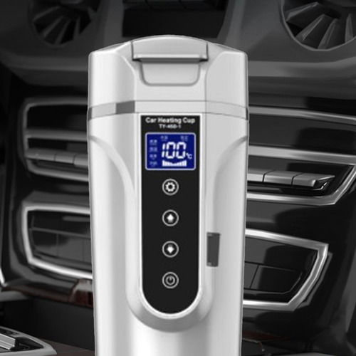 Hervidor De Agua Para Coche Eléctrico, Taza Calefactora,
