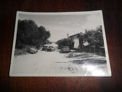 Antigua Foto Fotografia Villa Gesell Camioneta Estanciera 61