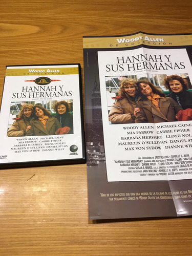 Hannah Y Sus Hermanas Dvd Woody Allen Mia Farrow Caine Wiest (Usado)