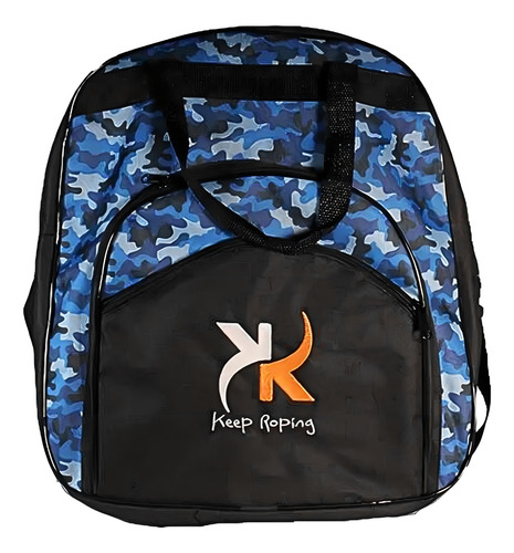 Mochila Team Roping Team Roping Lace Rope, color azul