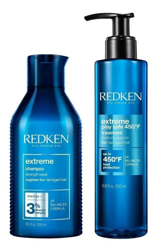 Shampoo Extreme 300ml Reparador+protector Térmico 200 Redken