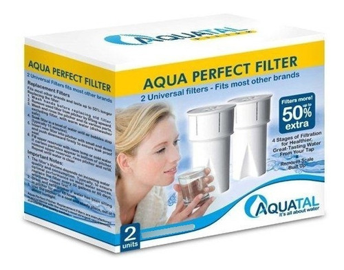 Repuesto Jarra Filtro Purificador De Agua Aquatal