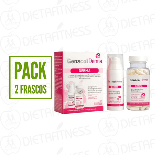 Genacol Derma Pack Duo 120 Caps + Crema 50 Ml Dietafitness