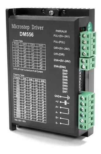 Kit  Driver Dm 556 - 5.6 A - Para Motor De Passo -3  Pçs