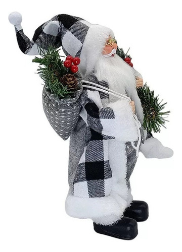 Q Mc Adornos Navideños De Papá Noel, Decoración Navideña,