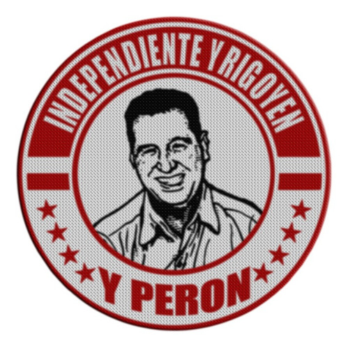 Parche Termoadhesivo Peron E Independiente Yrigoyen