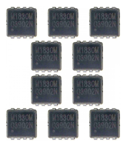 Kit 10 Unid Transistor Mosfet Qm1830m3 30v 21a Qfn8 M1830m