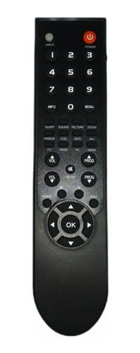 Control Remoto Tv Rca Led  Modelo Rc32e6l