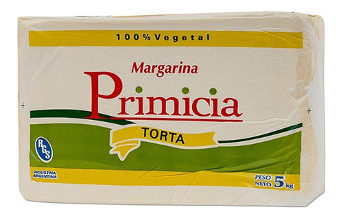 Margarina Primicia Torta (5 Kg. )