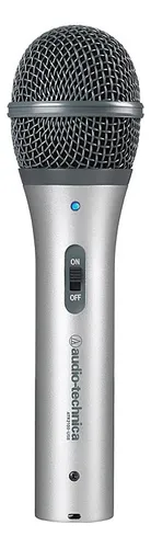 Microfono Audio Technica Atr2100 Usb O Xlr Dinamico Cardiode Color Gris